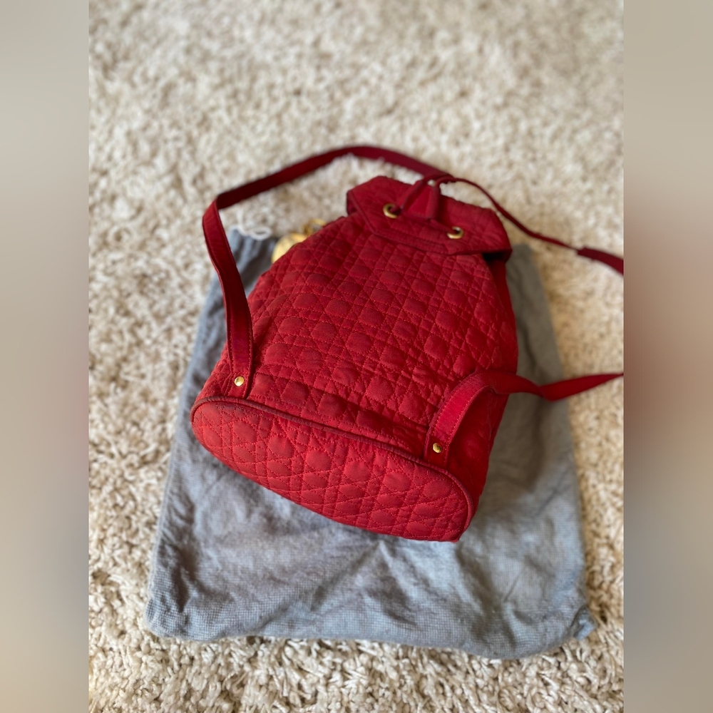 Christian Dior canvas backpack - Picture 6 of 16